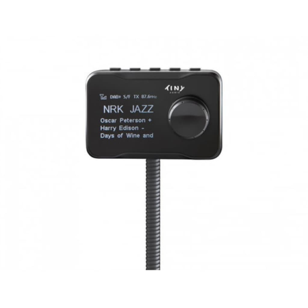 Tiny Audio C7 Auto Digitaal Zwart radio Zwart