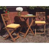 Seat Cushion Yellow Pattern 29 x 38 x 5 cm for FIJI