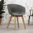 Dimehouse Scandinavische Eetkamerstoel Herning Grijs dimehouse kopen in de aanbieding