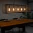 Dimehouse Industriele Hanglamp Brighton 5L Verchroomd Zilver dimehouse kopen in de aanbieding