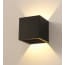 Ltluce Lt Luce Wandlamp Led Cube Zwart Ip54 ltluce kopen in de aanbieding