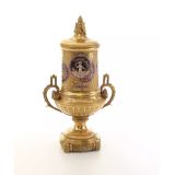 Brons Porseleinen Urn