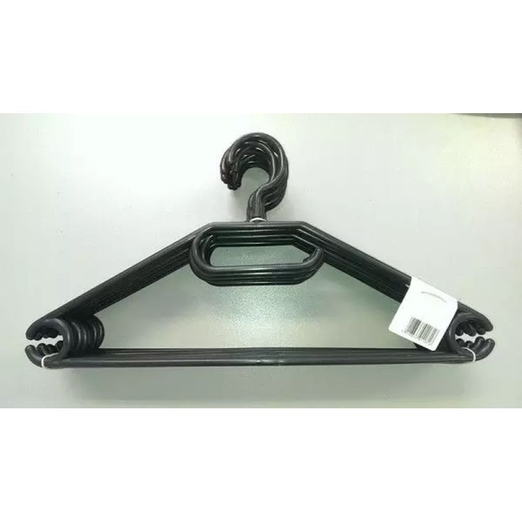 Not Specified Kleerhangers Set10 Plastic Zwart huismerk kopen in de aanbieding