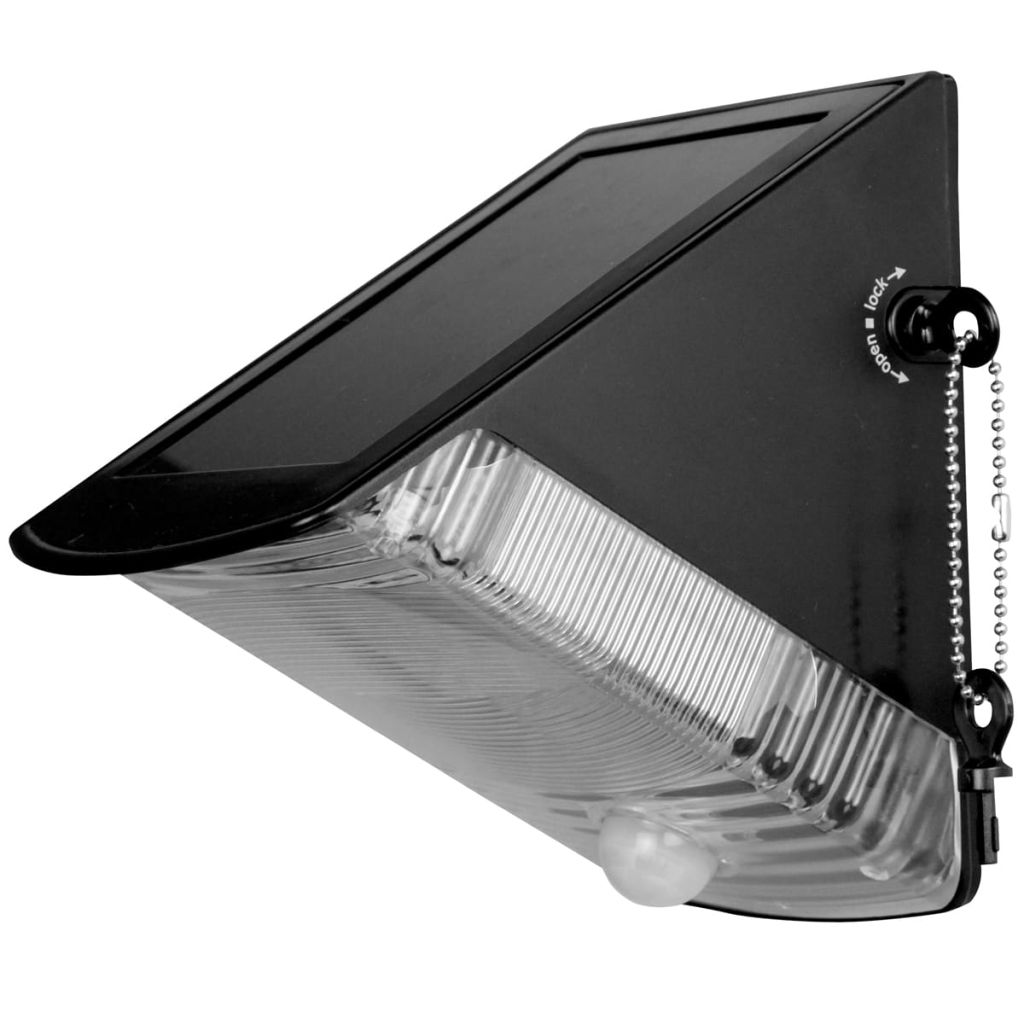 Luxbright Solar LED-wandlamp voor buiten met PIR bewegingssensor Natal
