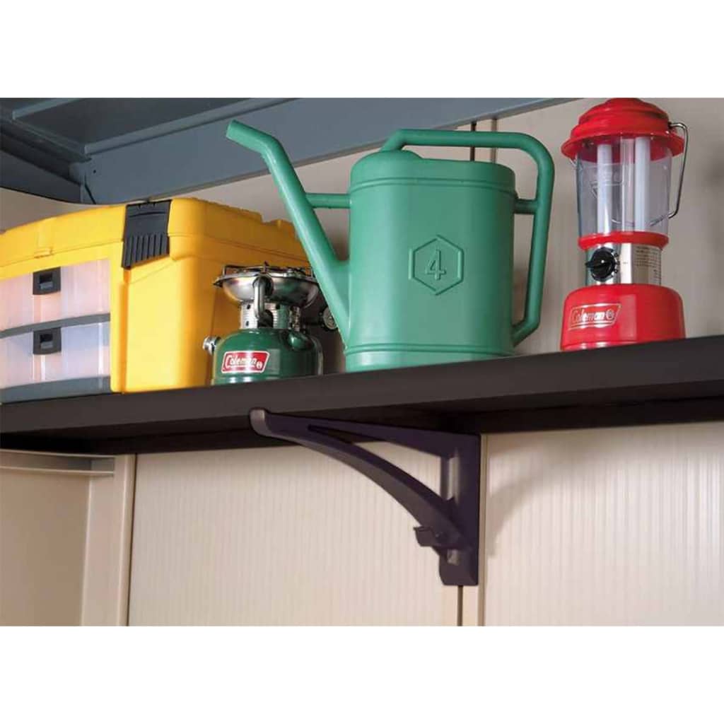 Keter Juego de estantes para cobertizo de jardín modelo Factor 6 pzas