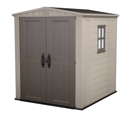 Keter Garden Shed Factor 6x6 | vidaXL.co.uk