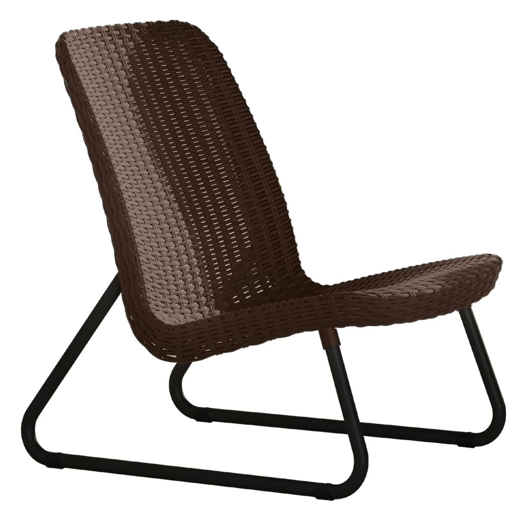 VidaXL - Keter Loungeset Rio cappuccino 3-delig 218157