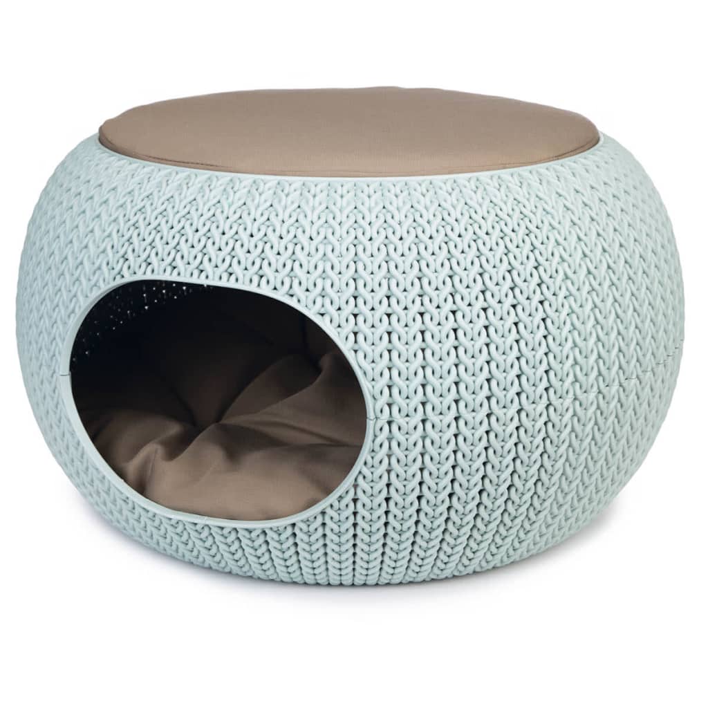 Afbeelding Curver Cozy Pet Home hondenmand lichtblauw 55 cm door Vidaxl.nl