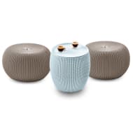 Keter Tuinmeubelset KNIT beige en