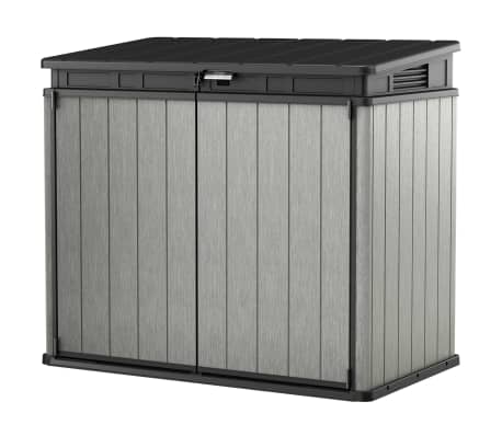 Keter Wheelie Bin Shed Elite Store 1200L Outdoor Garden Tool Storage ...