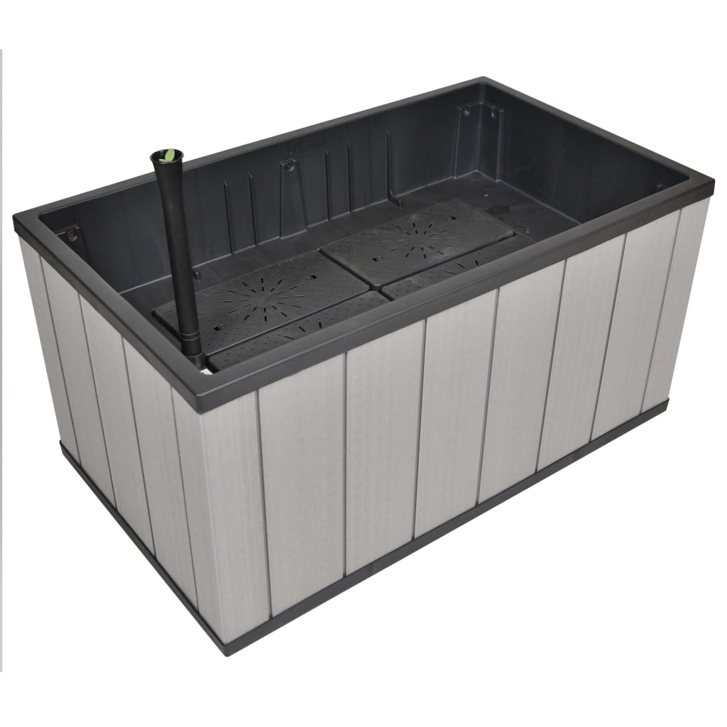 Garden Planter Sequoia Medium Grey PP 240929 Keter 14 width=274
