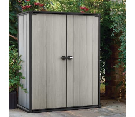 Keter Gartenschrank HighStore Plus Grau im vidaXL vidaXL.ch