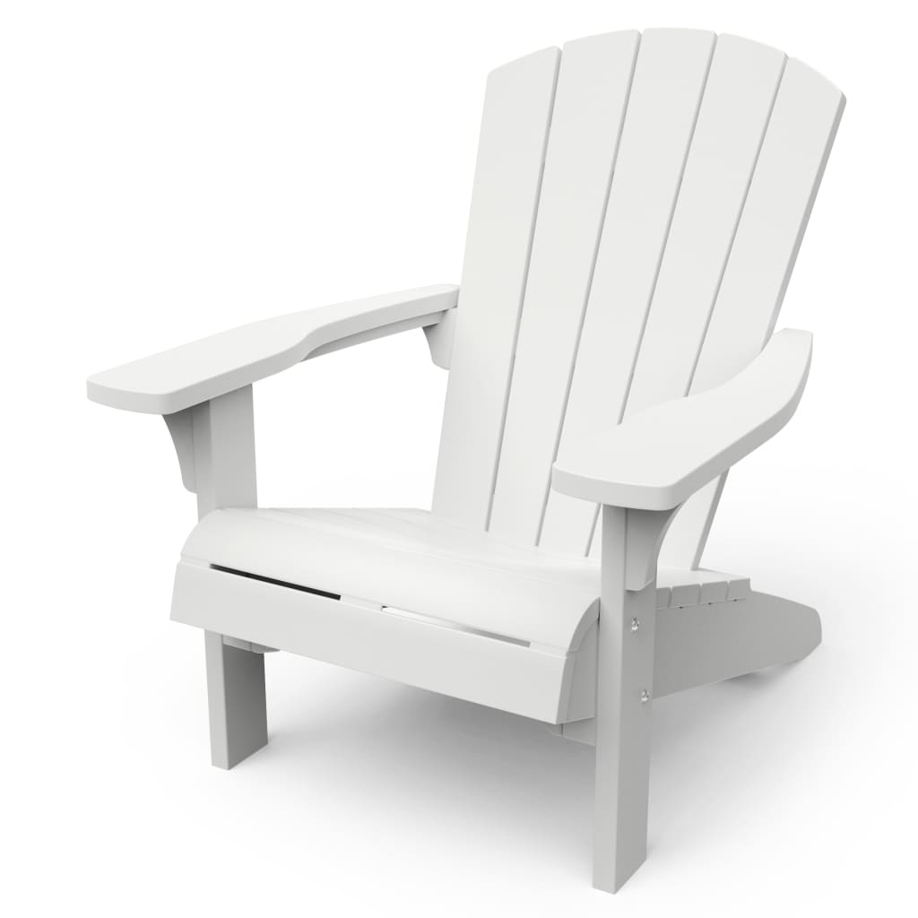 Keter Adirondack-tuoli Troy valkoinen