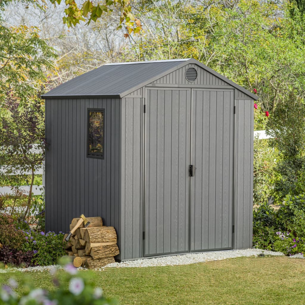 Keter Gerätehaus Darwin 66 Grau