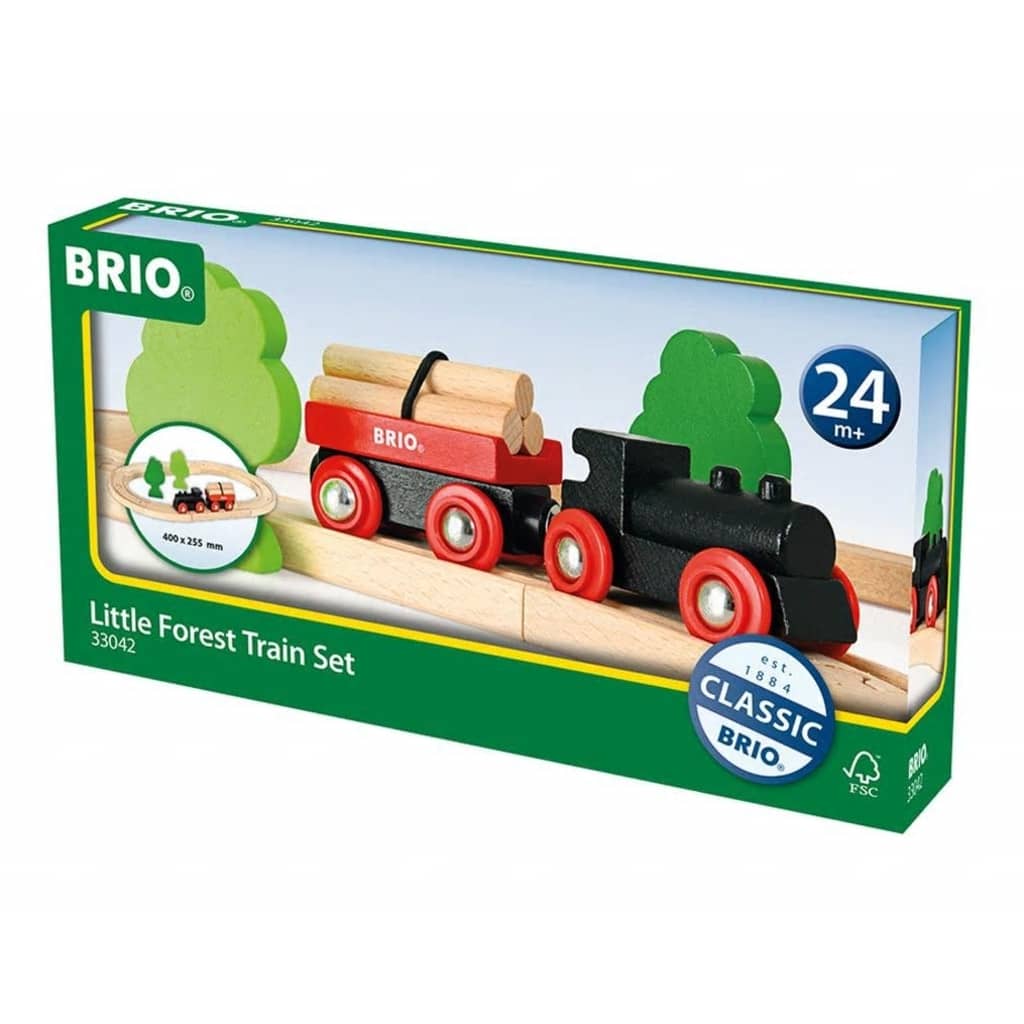 BRIO trein Treinset met bomen 33042