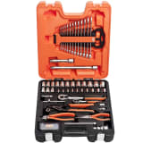 BAHCO Blandad hylssats 1/4 och 1/2 tum 81 delar S81MIX