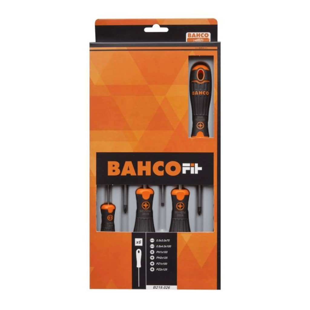 

BAHCO Schroevendraaierset 6-delig B219.026