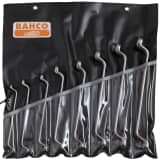 BAHCO Veržliarakčių komplektas, dvigubo galo, žiedinis, 2M/8T