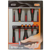 BAHCO Zestaw pięciu ergonomicznych śrubokrętów BE-9881S