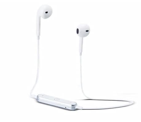 Bluetooth kuulokkeet erityisen mukavat Valkoinen | vidaXL.fi Bluetooth kuulokkeet erityisen mukavat Valkoinen