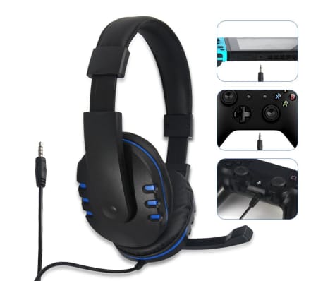 3D Surround kuulokkeet PS4, Xbox, N kytkin | vidaXL.fi 3D Surround kuulokkeet PS4, Xbox, N kytkin