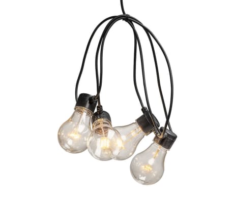 KONSTSMIDE Guirlande lumineuse avec 5 ampoules transparentes