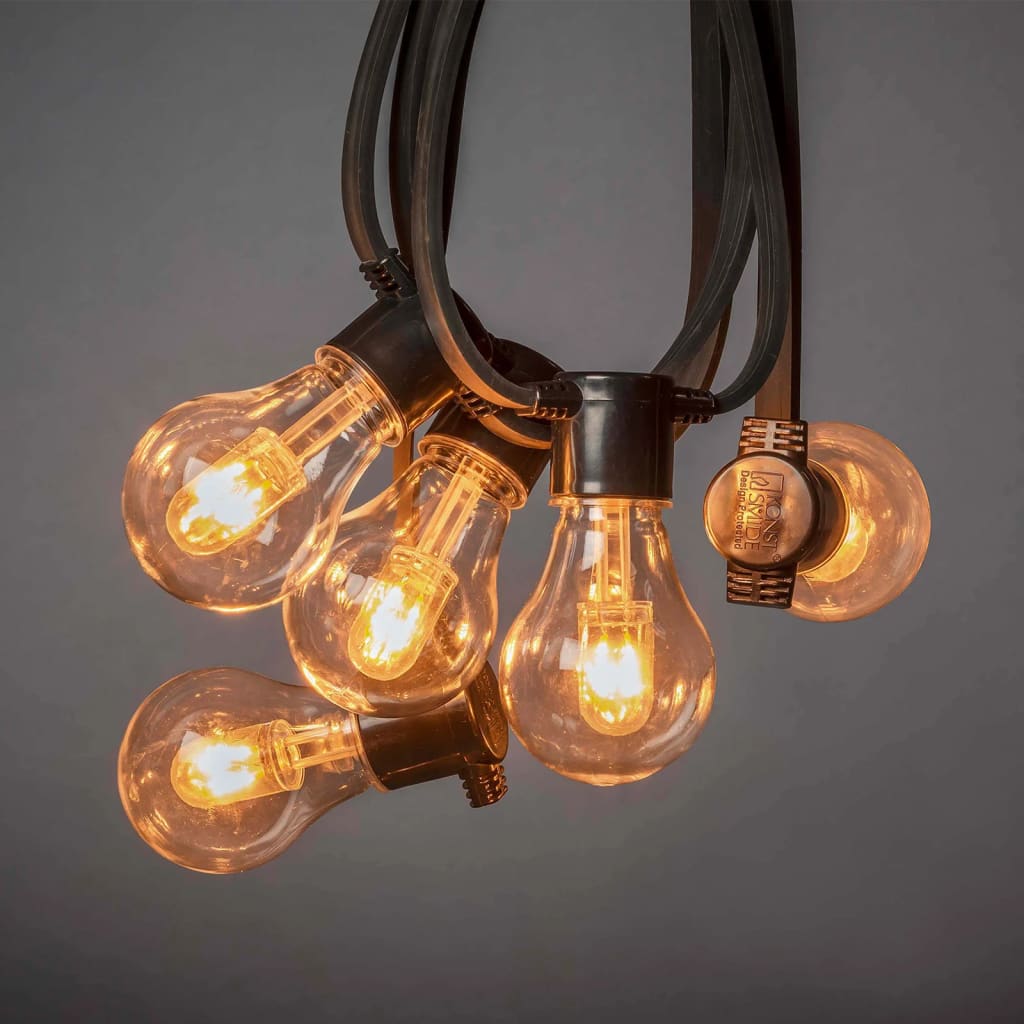 

KONSTSMIDE Feestverlichting met 10 lampen rubber extra warm