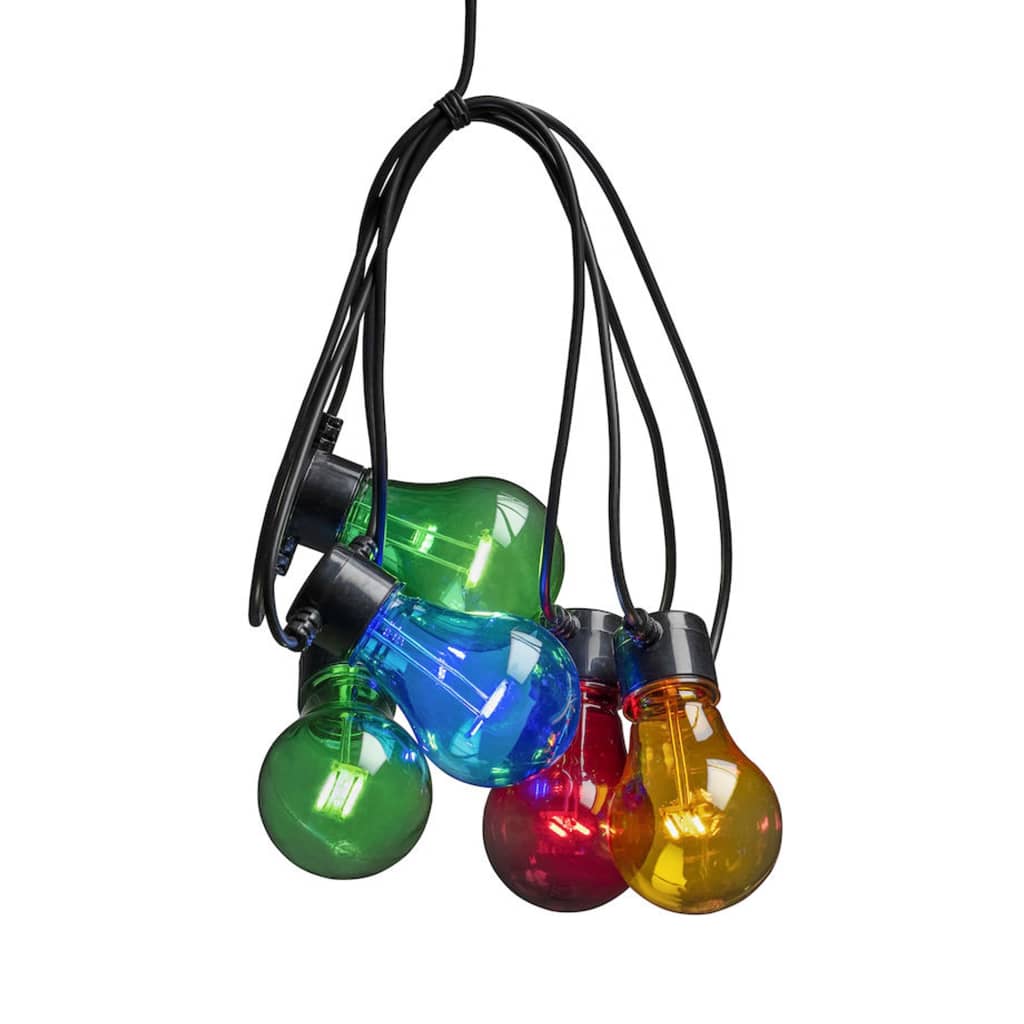 

KONSTSMIDE Feestverlichting met 10 lampen startset meerkleurig