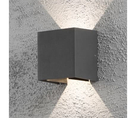 KONSTSMIDE LED-vägglampa Cremona 2x3W 11x13x13,5 cm