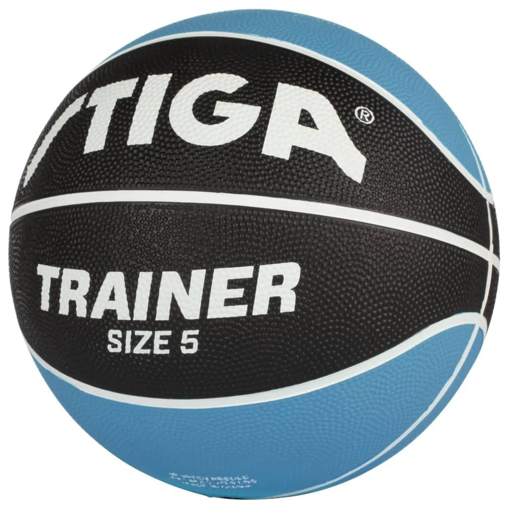 Stiga Basketbal trainer blauw/zwart maat 5
