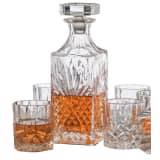 Pleasure of Life Whiskyset 6 whiskyglas + karaff