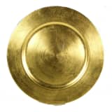 Unterteller - Kerzenteller im Goldlack Pro Packung 6 Stueck