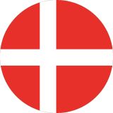 POPSOCKETS B2B Dansk Flagga Självhäftande Hållare/Ställ