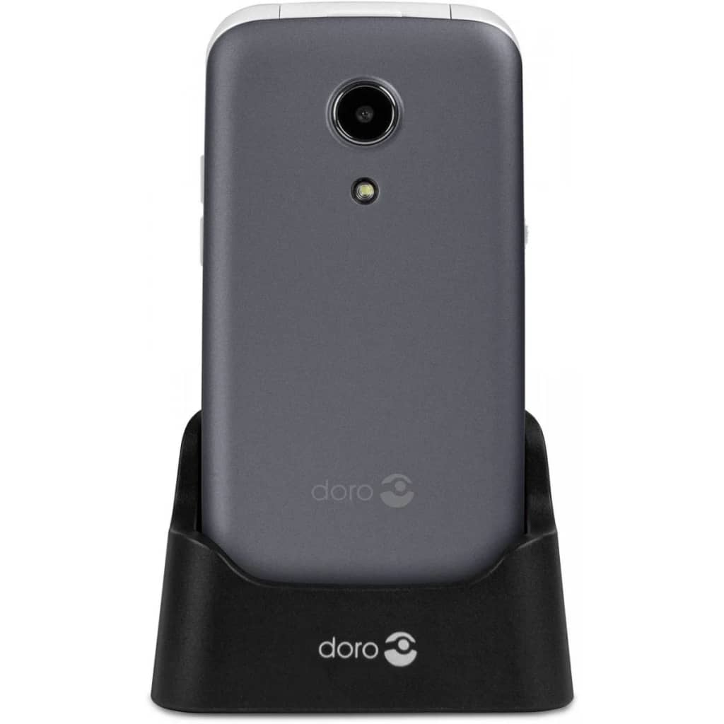 Doro 2414 ST/WH GSM Mobiele Telefoon Zwart/Grijs