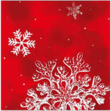 Victoria's Design House Servetter Snöflinga Jul 2-pack (40st servette