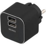 Duracell, USB laddare, 2xUSB, Vit (220V,230V) 1st. Duracell, USB laddare, 2xUSB, Vit (220V,230V) 1st.
