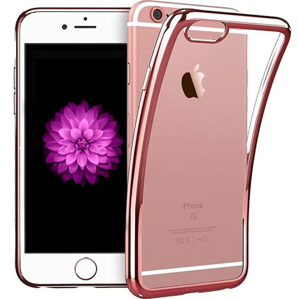Handla Transparent Bumper TPU skal iPhone 7 Rosa | vidaXL.se Bästa vidaXL Vadarbyxor med stövlar grön strl. 40 online