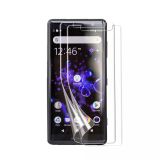 3-PACK Sony Xperia XZ2 Skärmskydd Transparent +Putsduk