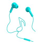 DeFunc Go MUSIC in-ear hörlurar - Cyan
