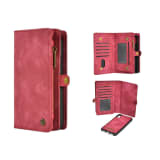 Plånboksfodral/väska till iPhone XS MAX 10 kort Cerise