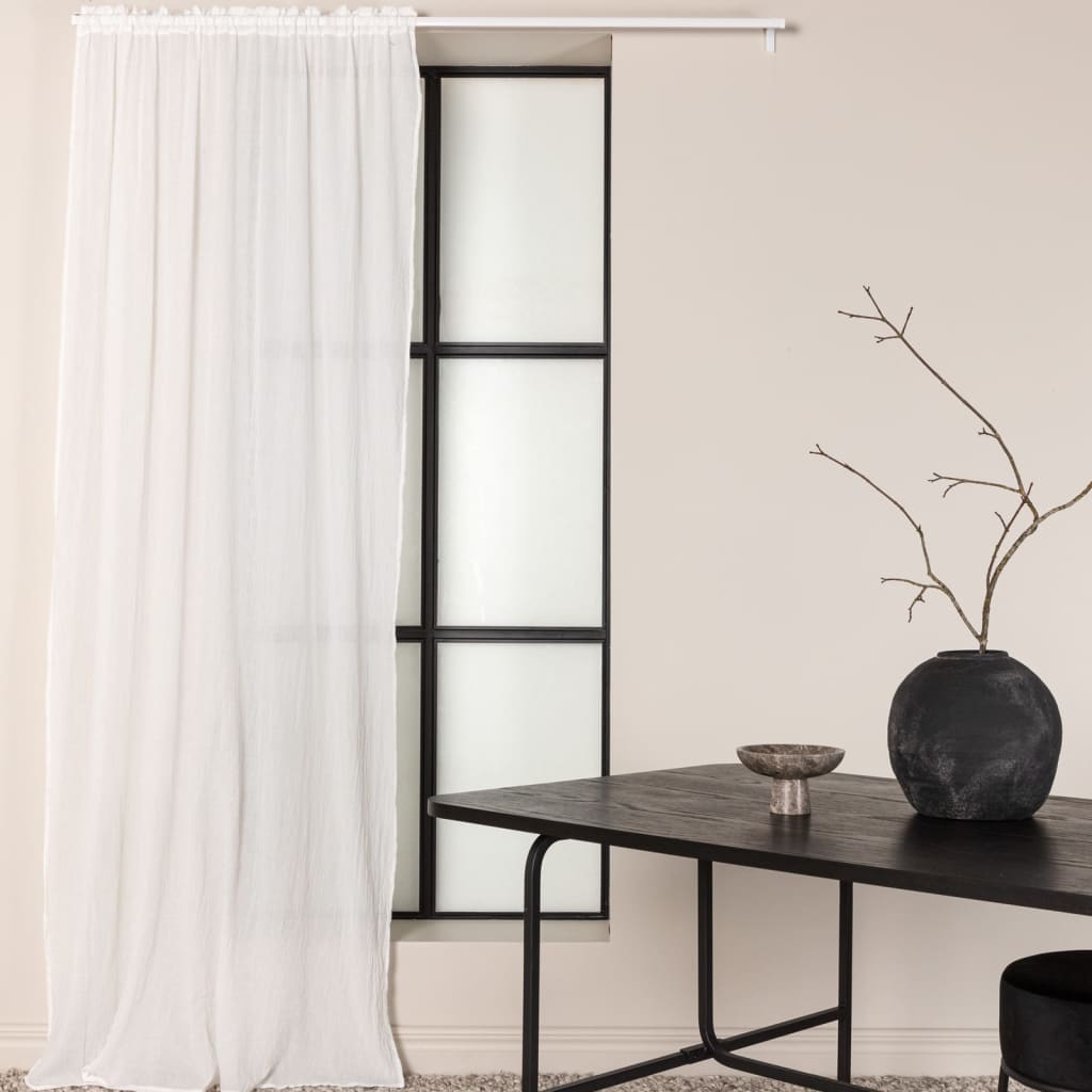 Venture Home Gardine Elena 240x 135 cm Polyester Weiß