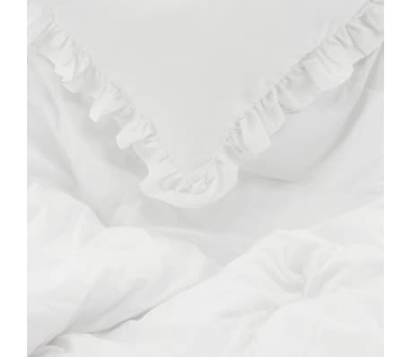 Dekbedovertrek percal katoen pure white