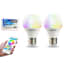 Groenovatie Wifi Rgbww Led Starterset 2X E27 9W Module groenovatie kopen in de aanbieding Groenovatie Wifi Rgbww Led Starterset 2X E27 9W Module groenovatie kopen in de aanbieding