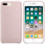 Geeek Kwalitatieve Iphone 8 Plus 7 Silicone Case Cover Hoes Pink Sand geeek kopen in de aanbieding