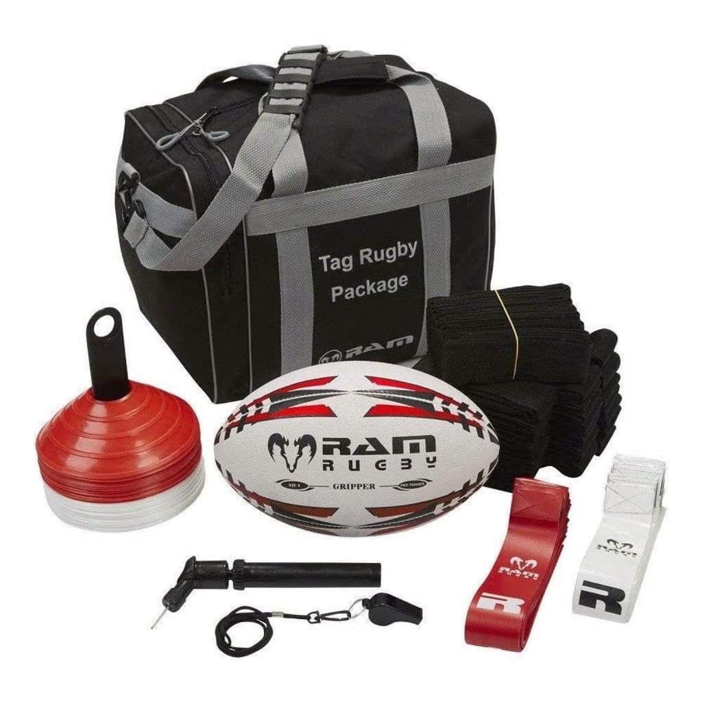 Ubergames Tag Rugby Compleet Pakket in tas - Prachtige set-Balmaat 5