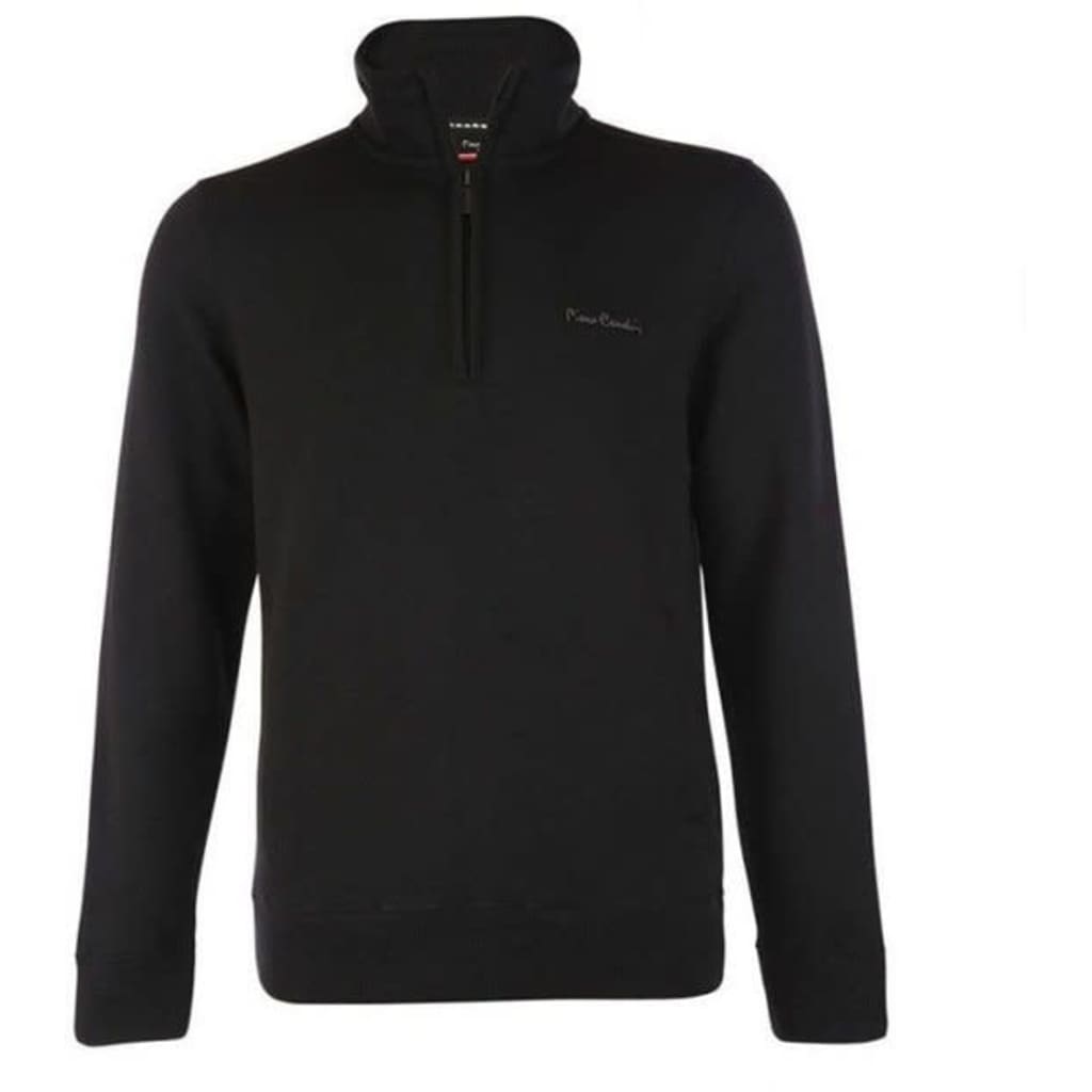 Pierre Cardin Fleece Sweatshirt Zwart - S