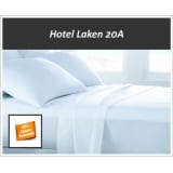 Laken hotel Wit 100% katoen 20A 1 persoon 160x290 2 STUKS