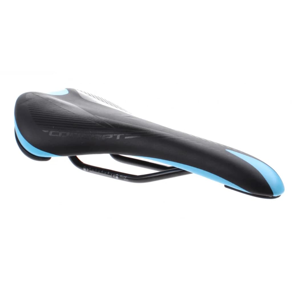 Selle Royal zadel Justek Concept unisex 27,5 cm zwart/lichtblauw