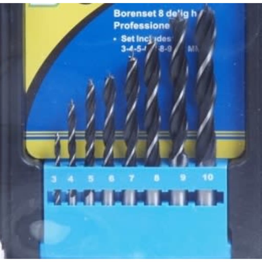 Gereedschapspecialist Houtboren 8 Delige Set gereedschapspecialist kopen in de aanbieding