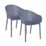 Garden Impressions Sky Dining Tuinstoel Donker Grijs 2 Stuks garden impressions kopen in de aanbieding